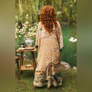 ⭐️Market of Stars⭐️ Fable Opera Fill Length Vintage Art Boho Duster Robe Kimono